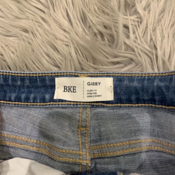 BKE Womens Jeans Gabby Curvy High Rise Ankle Skinny Medium Wash Size 31 - Picture 2 of 7
